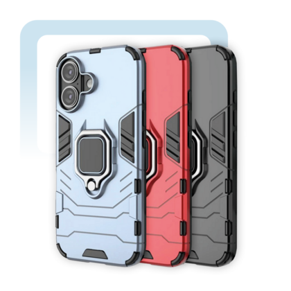 MobyDefend Dubbelgelaagde Pantsercases Met Standaard