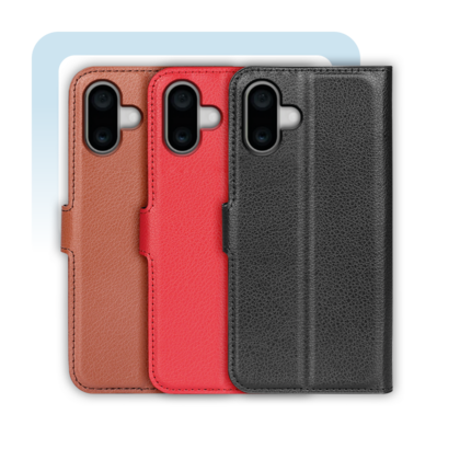 MobyDefend Wallet Book Cases (Sluiting Voorkant)