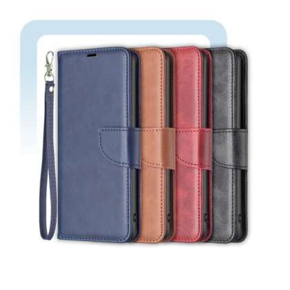 MobyDefend Wallet Book Cases Met Koord