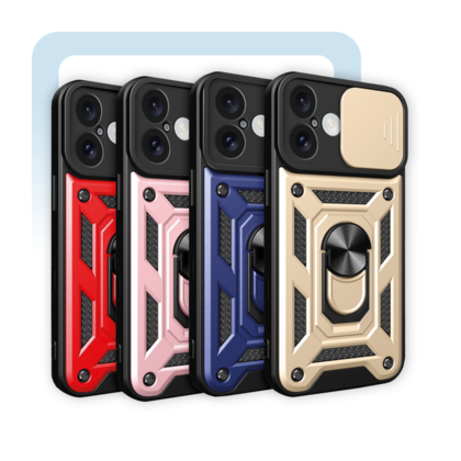 MobyDefend Pantsercases Met Draaibare Ring