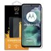 Motorola Moto G35 Screenprotector - MobyDefend Screensaver Met Zwarte Randen - Gehard Glas 