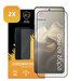 2-Pack Motorola Edge 60 Pro Screenprotectors - MobyDefend Screensavers Met Zwarte Randen - Gehard Glas 
