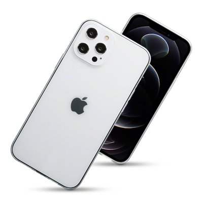 Apple iPhone 12 Pro Max Hoesje - MobyDefend Transparante TPU Backcover - Volledig Doorzichtig
