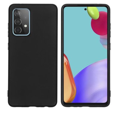 Samsung Galaxy A52 / A52s Hoesje - MobyDefend TPU Backcover - Mat Zwart