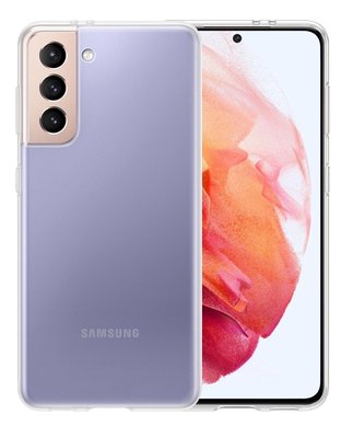 Samsung Galaxy S21 Plus (S21+) Hoesje - MobyDefend Transparante TPU Backcover - Volledig Doorzichtig
