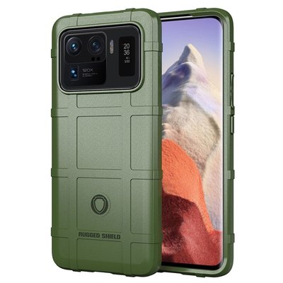 Xiaomi Mi 11 Ultra Hoesje - Mobydefend Rugged Shield TPU Backcover - Groen