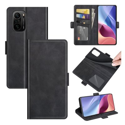 Xiaomi Mi 11i Hoesje - MobyDefend Luxe Wallet Book Case (Sluiting Zijkant) - Zwart
