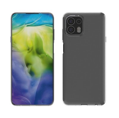 Motorola Edge 20 Lite Hoesje - MobyDefend Transparante TPU Backcover - Volledig Doorzichtig