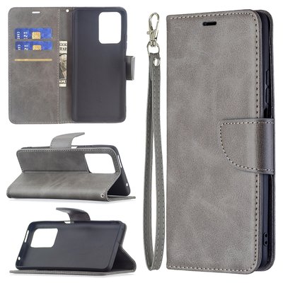 Xiaomi 11T / Xiaomi 11T Pro Hoesje - MobyDefend Wallet Book Case Met Koord - Grijs
