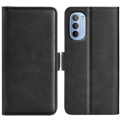 Motorola Moto G31 / Moto G41 Hoesje - MobyDefend Luxe Wallet Book Case (Sluiting Zijkant) - Zwart