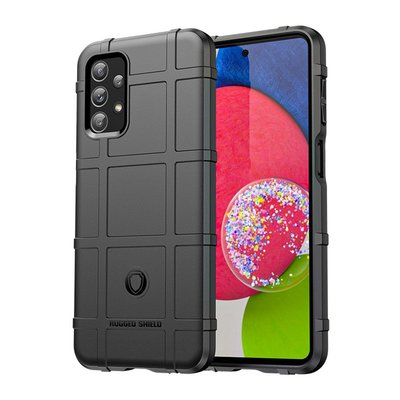 Samsung Galaxy A23 Hoesje - Mobydefend Rugged Shield TPU Backcover - Zwart