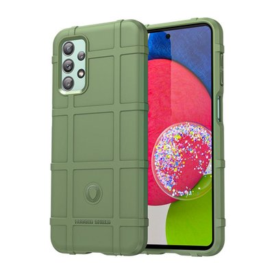 Samsung Galaxy A23 Hoesje - Mobydefend Rugged Shield TPU Backcover - Groen