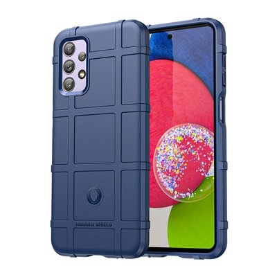 Samsung Galaxy A23 Hoesje - Mobydefend Rugged Shield TPU Backcover - Blauw
