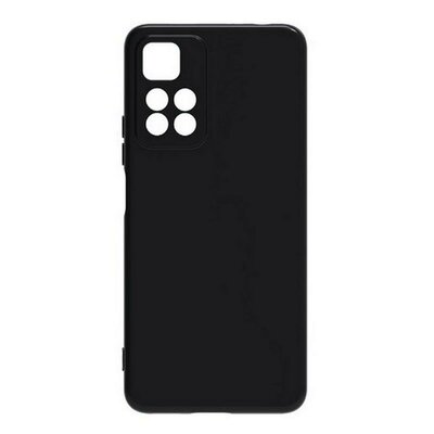 Xiaomi Redmi Note 11 Pro Hoesje - MobyDefend TPU Backcover - Mat Zwart