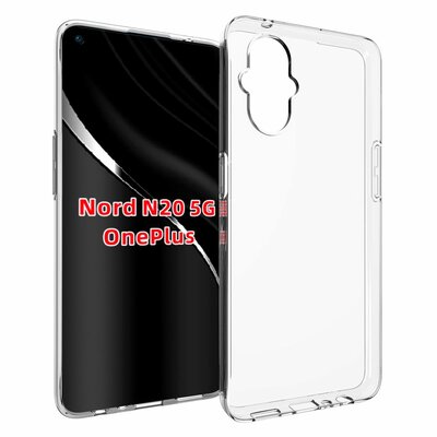 Oppo Reno 8 Lite Hoesje - MobyDefend Transparante TPU Backcover - Volledig Doorzichtig