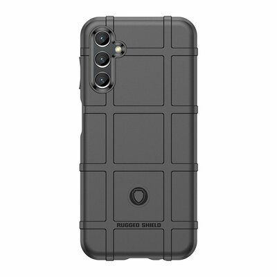 Samsung Galaxy A14 Hoesje - Mobydefend Rugged Shield TPU Backcover - Zwart