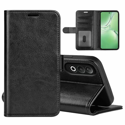 OnePlus Nord CE 4 Hoesje - MobyDefend Wallet Book Case (Sluiting Achterkant) - Zwart