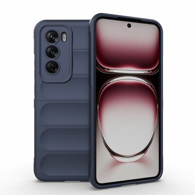 Oppo Reno12 Pro Hoesje - MobyDefend TPU Gripcase - Blauw