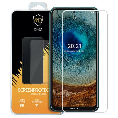 Nokia X10 / Nokia X20 Screenprotector - MobyDefend Case-Friendly Screensaver - Gehard Glas