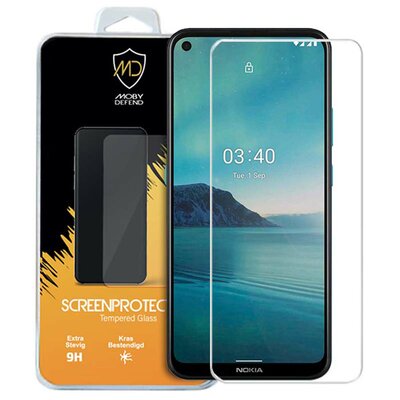 Nokia 3.4 screenprotector - MobyDefend Case-Friendly Screensaver - Gehard Glas