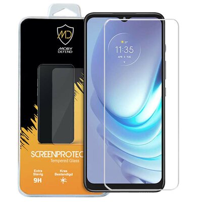 Motorola Moto G50 Screenprotector - MobyDefend Case-Friendly Screensaver - Gehard Glas