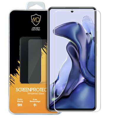 Xiaomi 11T / Xiaomi 11T Pro Screenprotector - MobyDefend Case-Friendly Screensaver - Gehard Glas