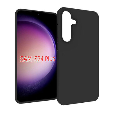 Samsung Galaxy S24 Plus (S24+) Hoesje - MobyDefend TPU Backcover - Mat Zwart