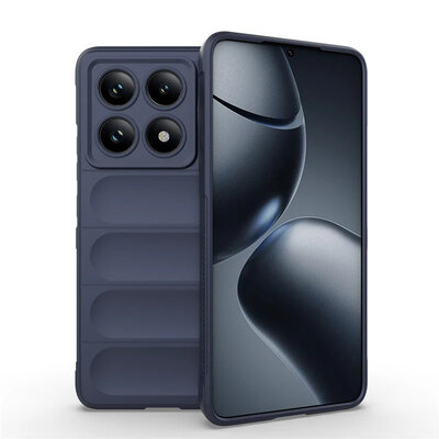 Xiaomi 14T Pro Hoesje - MobyDefend TPU Gripcase - Blauw