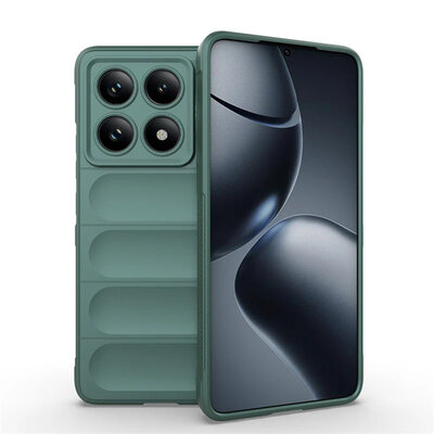 Xiaomi 14T Pro Hoesje - MobyDefend TPU Gripcase - Groen