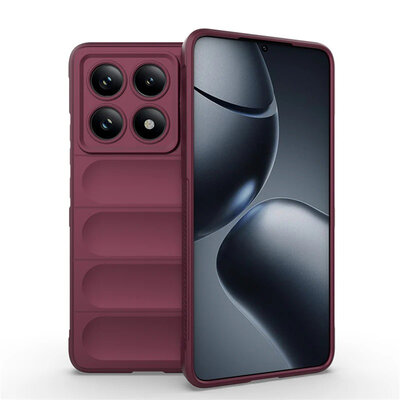 Xiaomi 14T Pro Hoesje - MobyDefend TPU Gripcase - Paars