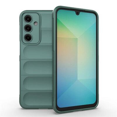 Samsung Galaxy A16 Hoesje - MobyDefend TPU Gripcase - Groen