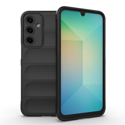 Samsung Galaxy A16 Hoesje - MobyDefend TPU Gripcase - Zwart