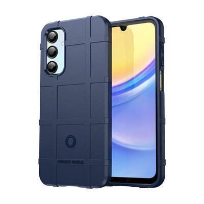Samsung Galaxy A16 Hoesje - Mobydefend Rugged Shield TPU Backcover - Blauw