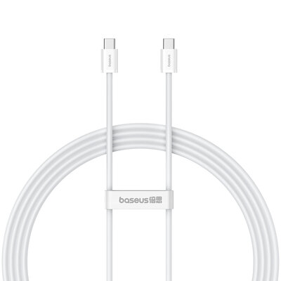 Baseus USB-C naar USB-C kabel - 2 Meter - wit