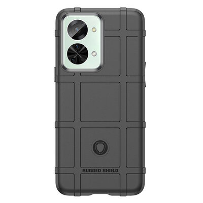 OnePlus Nord 2T Hoesje - Mobydefend Rugged Shield TPU Backcover - Zwart
