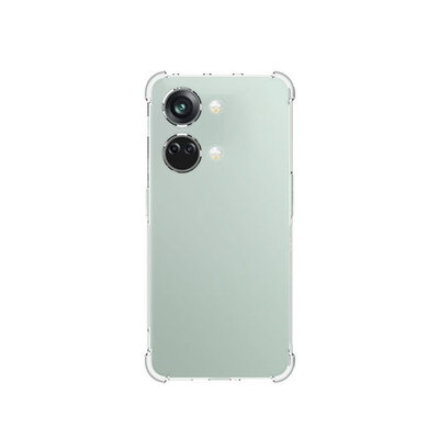 OnePlus Nord 3 Hoesje - MobyDefend Transparante Shockproof TPU Backcover - Verstevigde Hoeken - Volledig Doorzichtig