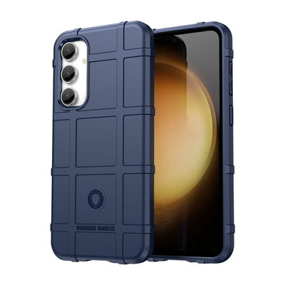 Samsung Galaxy S23 FE Hoesje - Mobydefend Rugged Shield TPU Backcover - Blauw