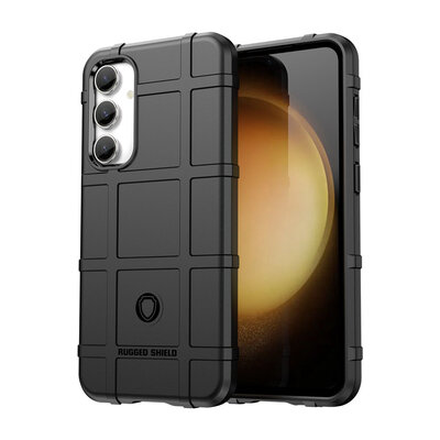 Samsung Galaxy S23 FE Hoesje - Mobydefend Rugged Shield TPU Backcover - Zwart