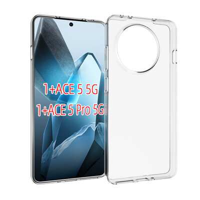OnePlus 13R Hoesje - MobyDefend Transparante TPU Backcover - Volledig Doorzichtig