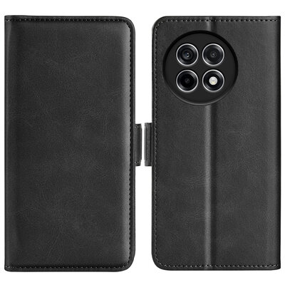OnePlus 13R Hoesje - MobyDefend Luxe Wallet Book Case (Sluiting Zijkant) - Zwart