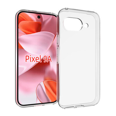 Google Pixel 9a Hoesje - MobyDefend Transparante TPU Backcover - Volledig Doorzichtig