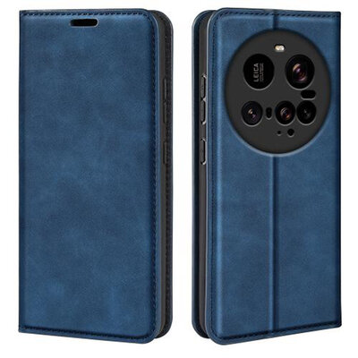 Xiaomi 15 Ultra Hoesje - MobyDefend Luxe Wallet Bookcase (Magnetische Sluiting) - Blauw