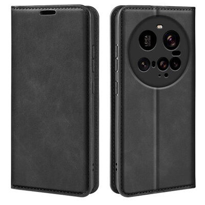 Xiaomi 15 Ultra Hoesje - MobyDefend Luxe Wallet Bookcase (Magnetische Sluiting) - Zwart
