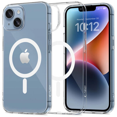 iPhone 13 / iPhone 14 Hoesje - Tech-Protect FlexAir MagSafe Case - Transparant