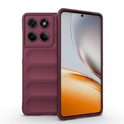 Motorola Edge 60 / Motorola Edge 60 Fusion Hoesje - MobyDefend TPU Gripcase - Donkerpaars