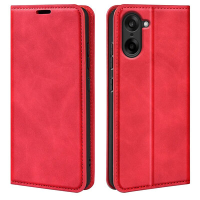 OnePlus Nord CE 5 Hoesje - MobyDefend Luxe Wallet Bookcase (Magnetische Sluiting) - Rood