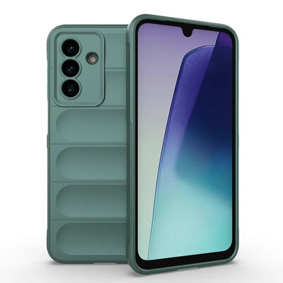 Samsung Galaxy A17 Hoesje - MobyDefend TPU Gripcase - Groen
