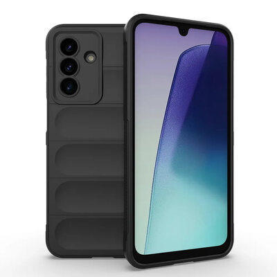 Samsung Galaxy A17 Hoesje - MobyDefend TPU Gripcase - Zwart
