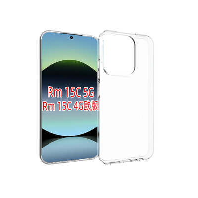 Xiaomi Redmi 15C 5G Hoesje - MobyDefend Transparante TPU Backcover - Volledig Doorzichtig