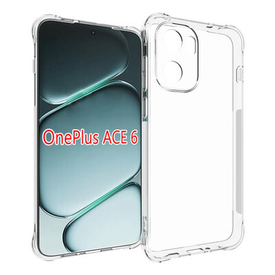 OnePlus 15R Hoesje - MobyDefend Transparante Shockproof TPU Backcover - Verstevigde Hoeken - Volledig Doorzichtig